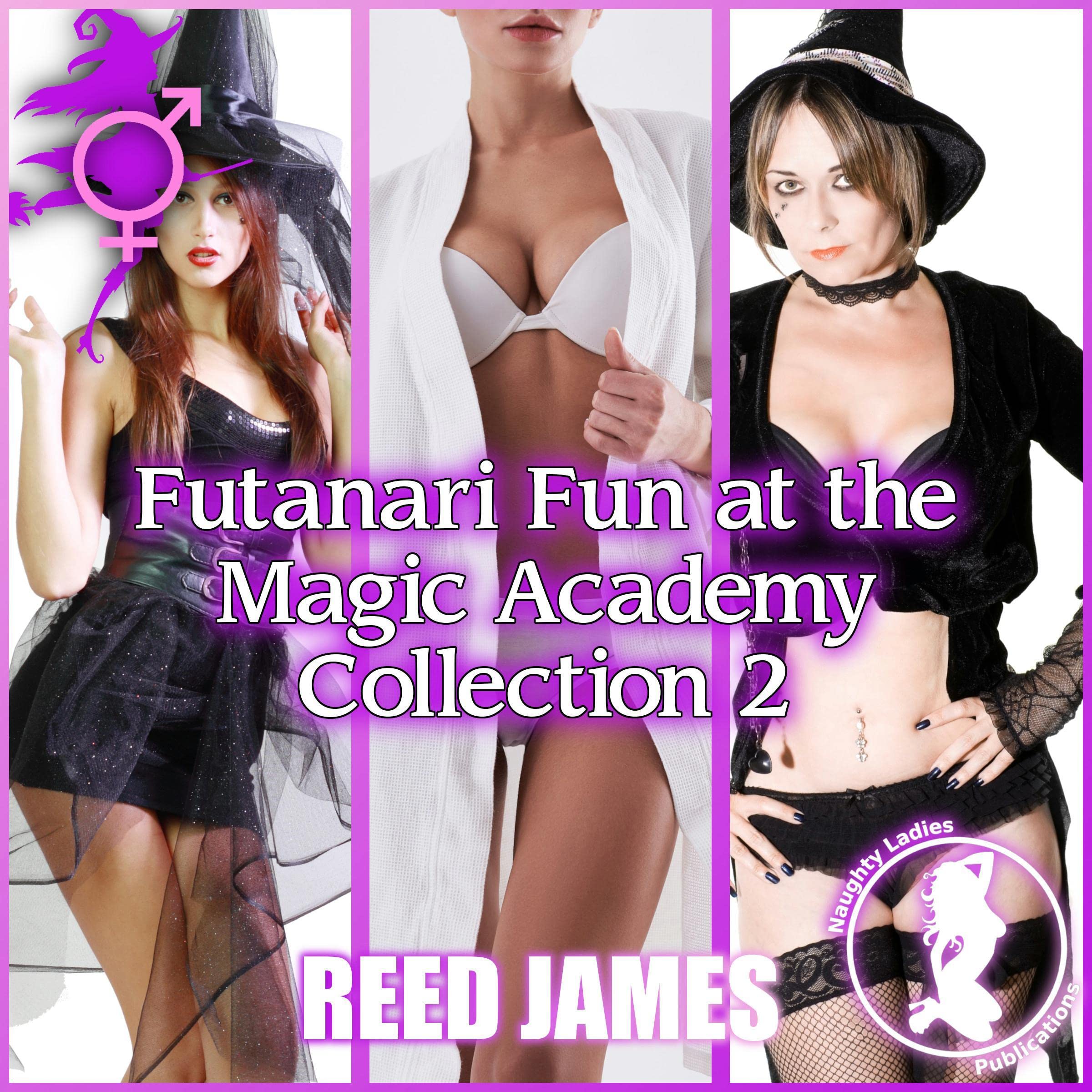 Cover art for Futanari Fun at the Magic Academy, Collection 2