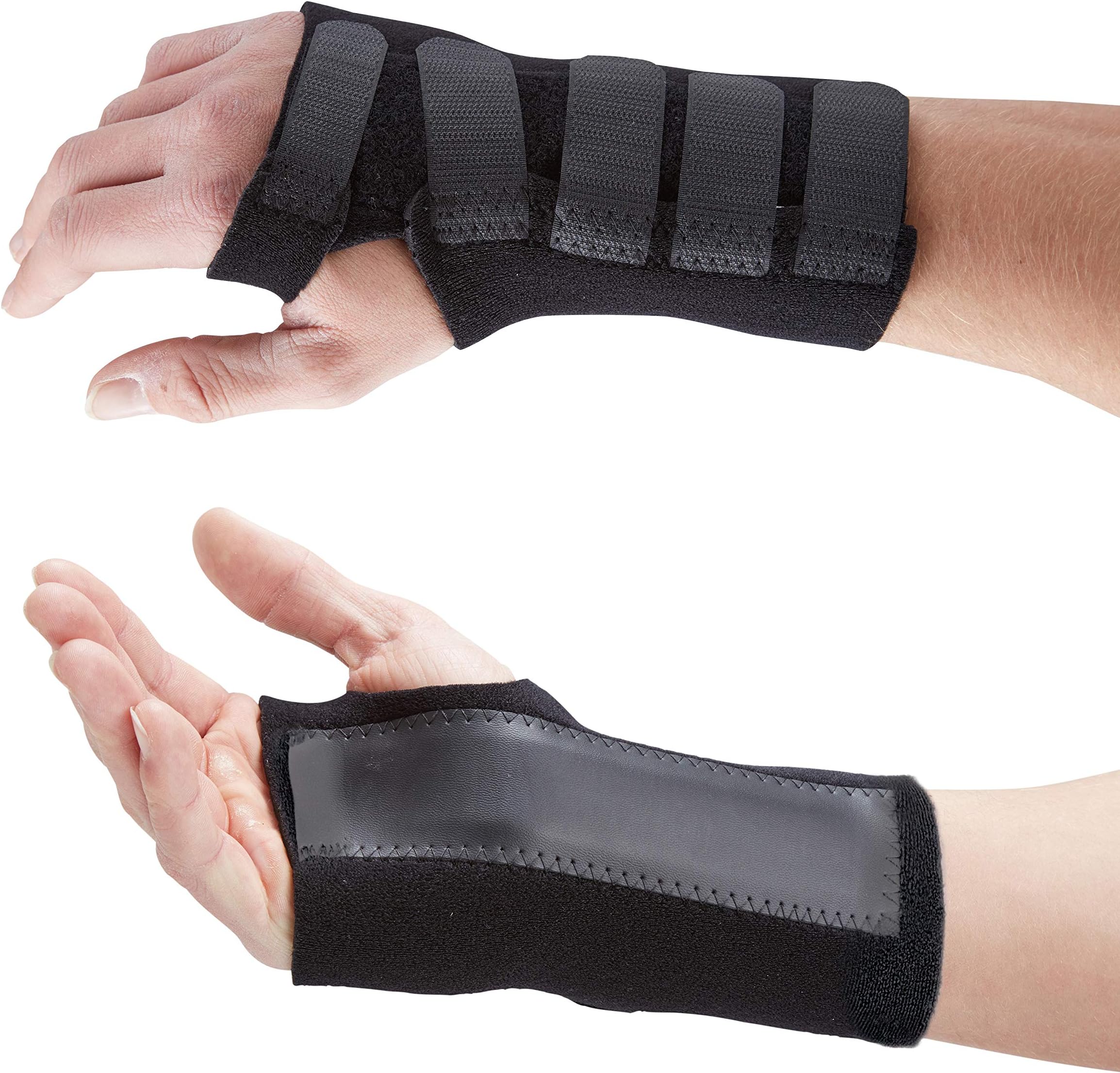 Actesso Advanced Wrist Support Brace - Carpal Tunnel Splint - Relieves Wrist Pain, Sprains, Tendonitis and RSI (Large Left)