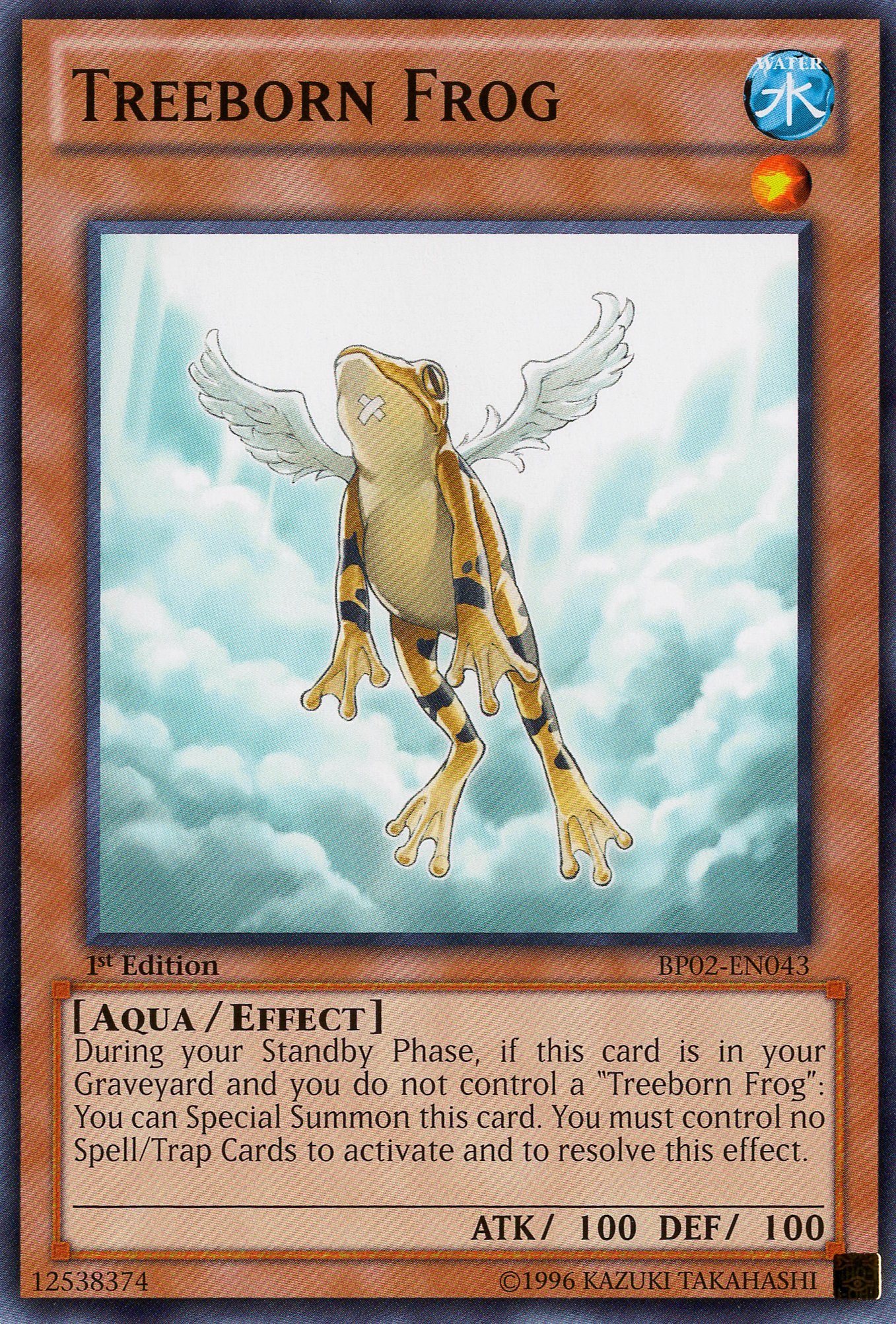 Amazon.com: YU-GI-OH! - Treeborn Frog (BP02-EN043) - Battle Pack 2