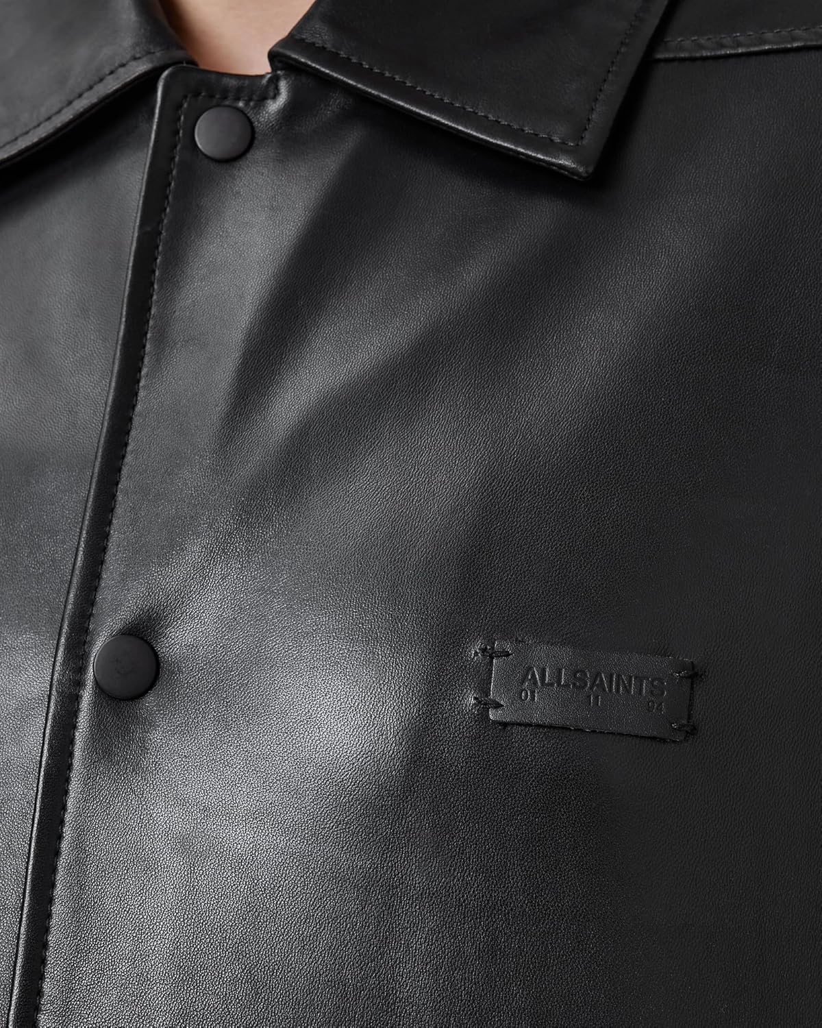 AllSaints mens Arlington Jacket - Image 5