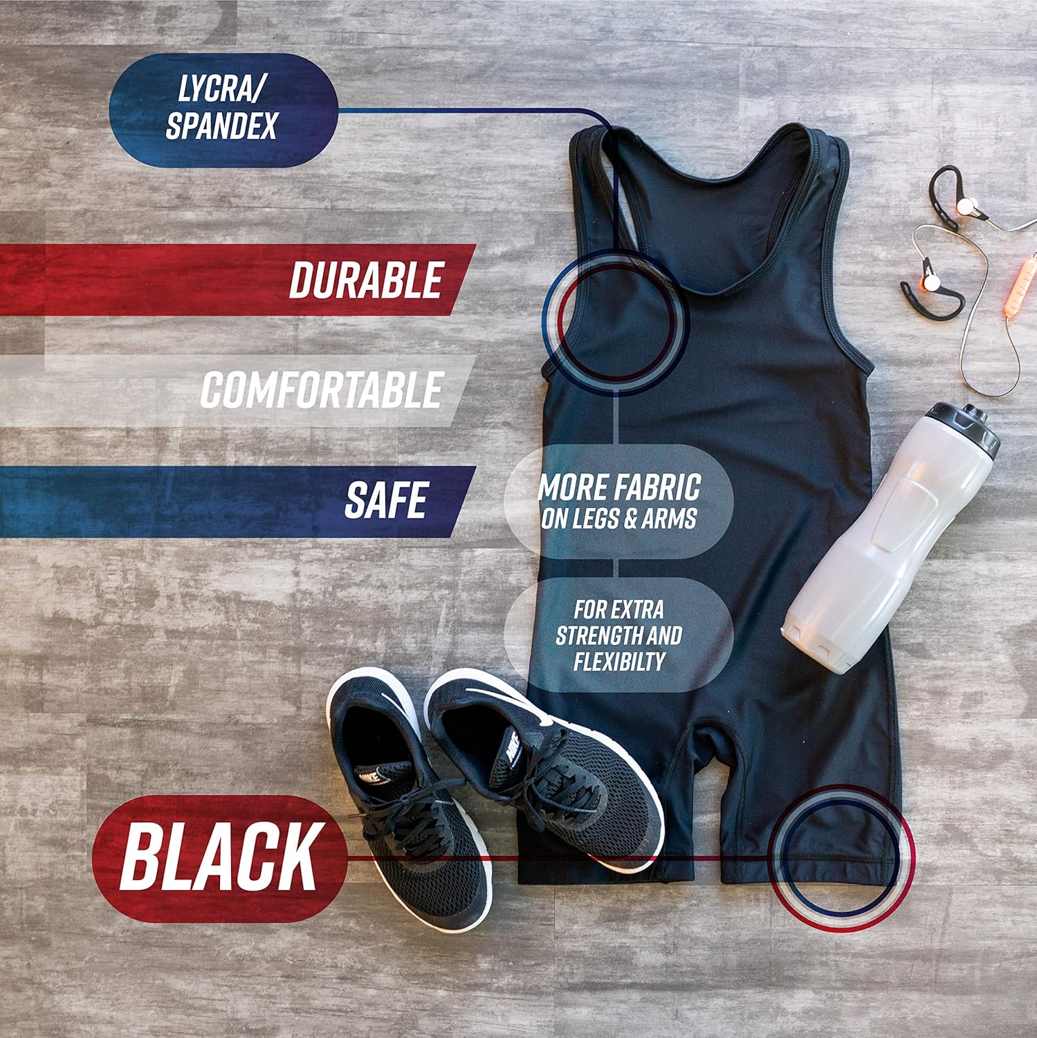 4 Time All American Wrestling Singlet: Black, Navy Blue, Red, Teal Sizes 4XS-5XL : Sports & Outdoors