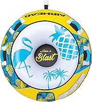 Vista 1 de AIRHEAD - Inflable remolcable Blast de 1 a 4 pasajeros para actividades acuáticas