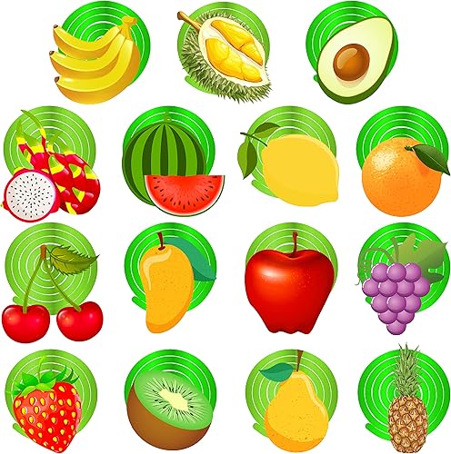 Miniatura 2 de Tutti Frutti - 30 remolinos colgantes para decoración de verano, fiesta de frutas, serpentina de techo para suministros de fiesta temática de