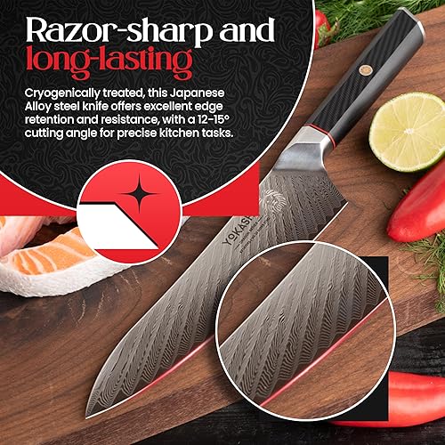 Miniatura 2 de Cuchillo de chef de la serie Dragon de 8 pulgadas