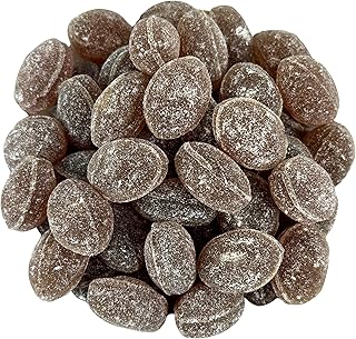 Old-Fashioned Sanded Root Beer Drops Hard Candy, 1 Pound