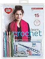 Vista 1 de Red Heart, Cómo hacer un kit de ganchillo, mi profesor de ganchillo, aprende a establecer