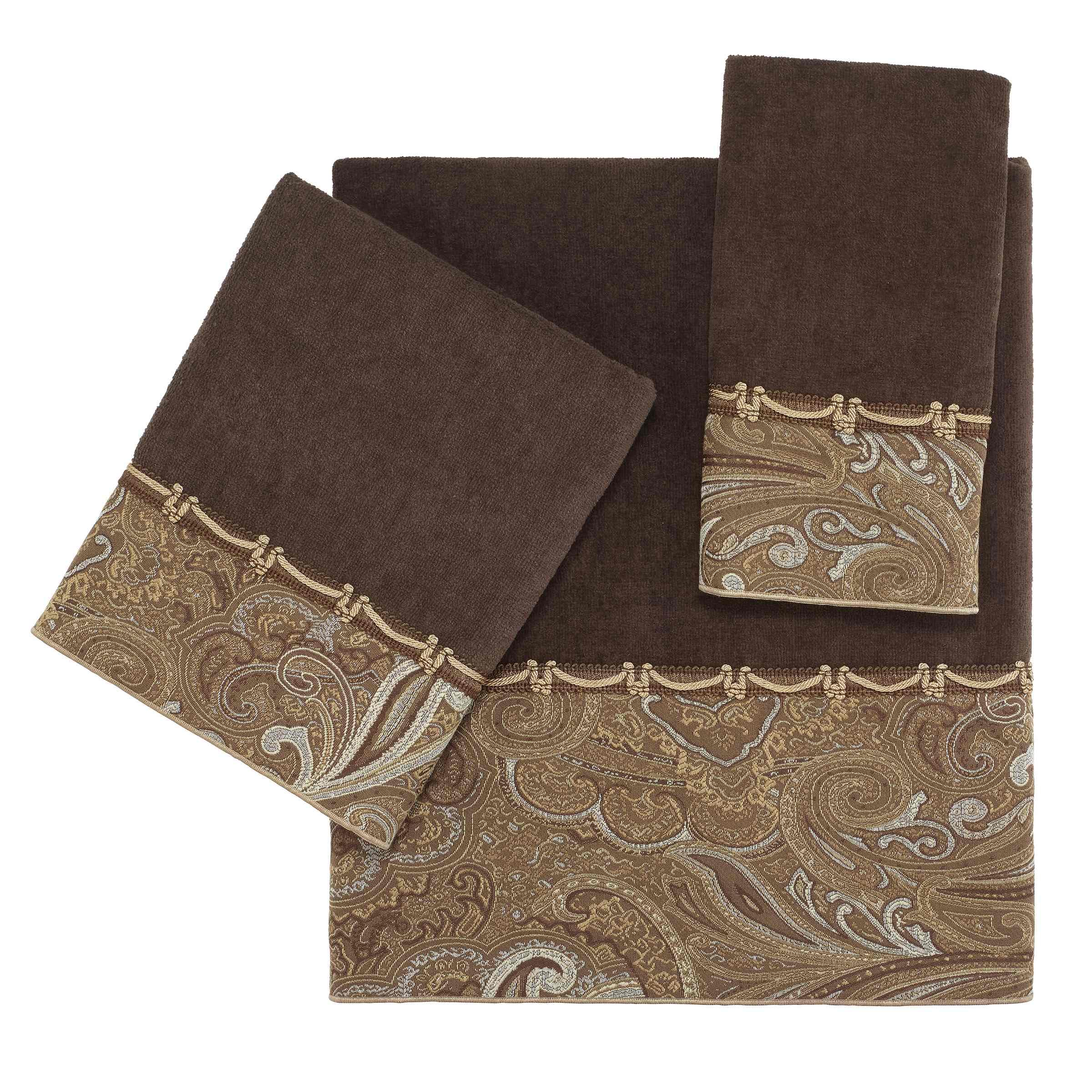 Avanti Linens Bradford 3 Pc Towel Set, Java