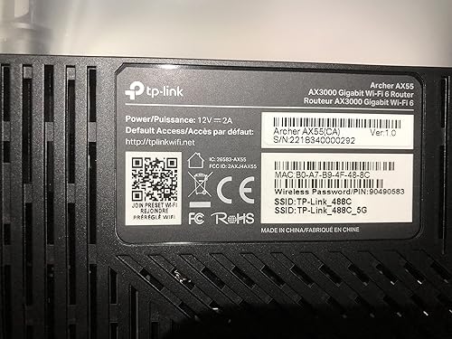 Miniatura 7 de TP-Link Router de doble banda AX3000 Wi-Fi 6 Archer AX55 Enrutador de Internet Gigabit inalámbrico para el hogar Compatible con EasyMesh