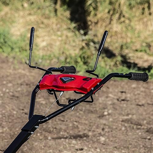 Miniatura 9 de Earthquake 37037 Pioneer Motocultor de púas traseras de doble dirección, Rojo/Negro