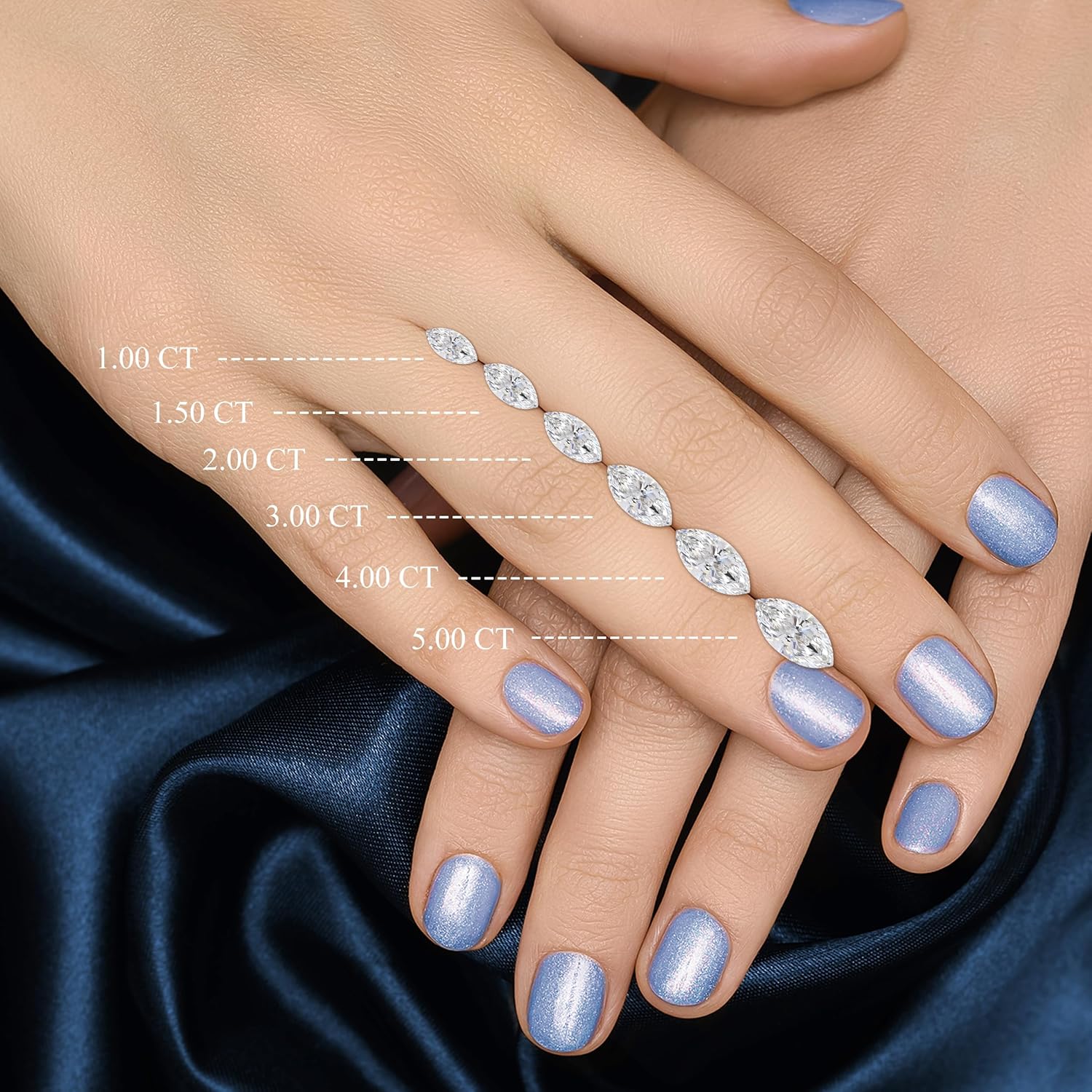 IGI Certified Lab Grown Loose Diamond, 1-10 CT TW (D-E Color, VVS-VS Clarity) for Making Precious Fine Jewelry - Image 4