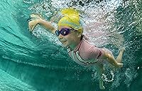 Vista 5 de Cressi Silicona Kids Cap Multicolor, Rosa/Blanco