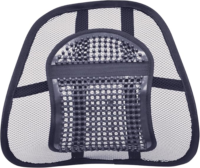 Air Flow Lumbar Support Cushion Relieves Pressure on the Spine Air Flow