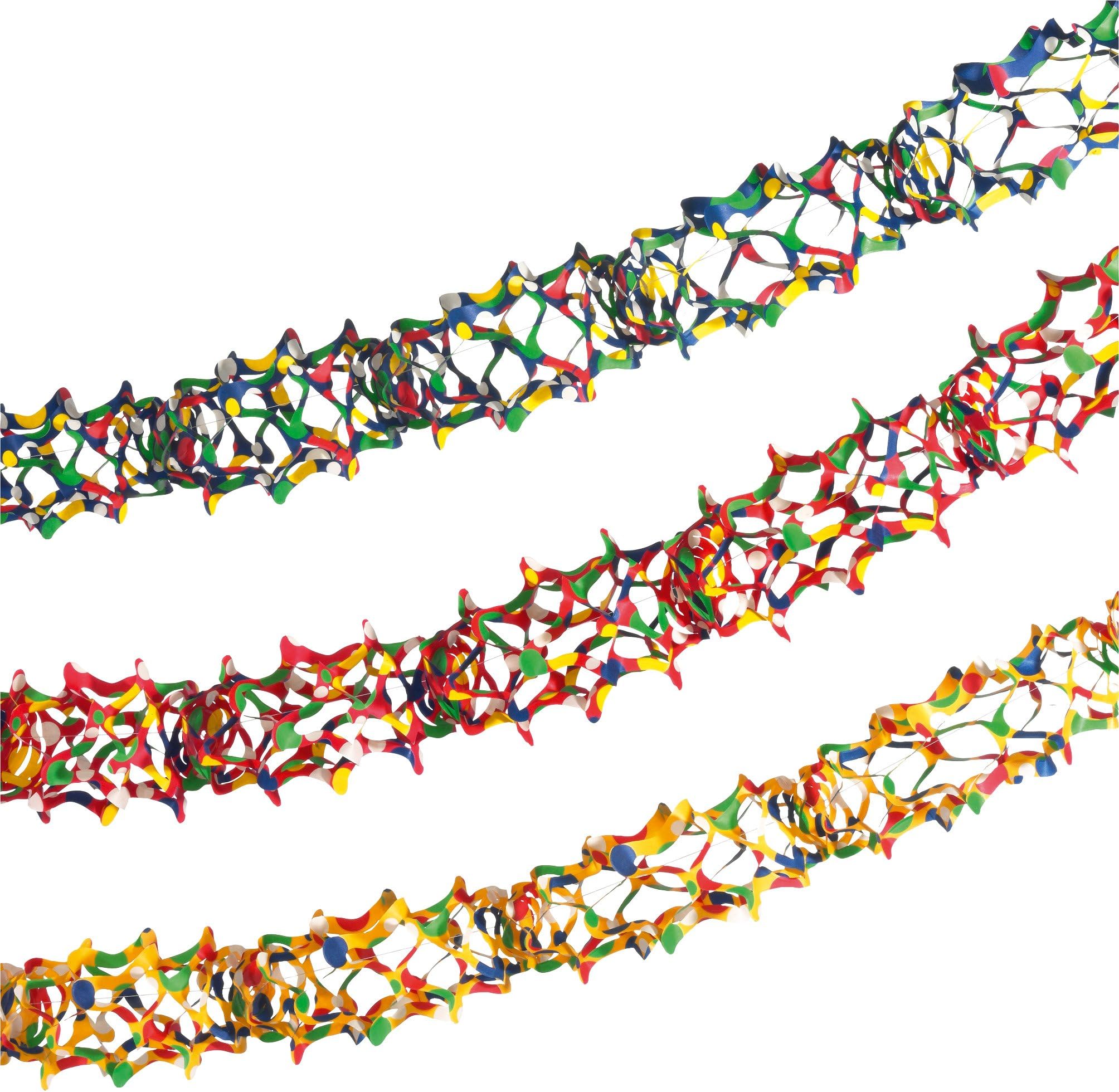 SUSY CARD11221025 Party Garlands Set of 3 Paper 4 m Spotted