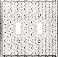 Vista 9 de LIDER Placa de Pared de Metal para Interruptor de Luz de Palanca, Cubierta de Interruptor de Acero Inoxidable, Resistente a la Corrosión