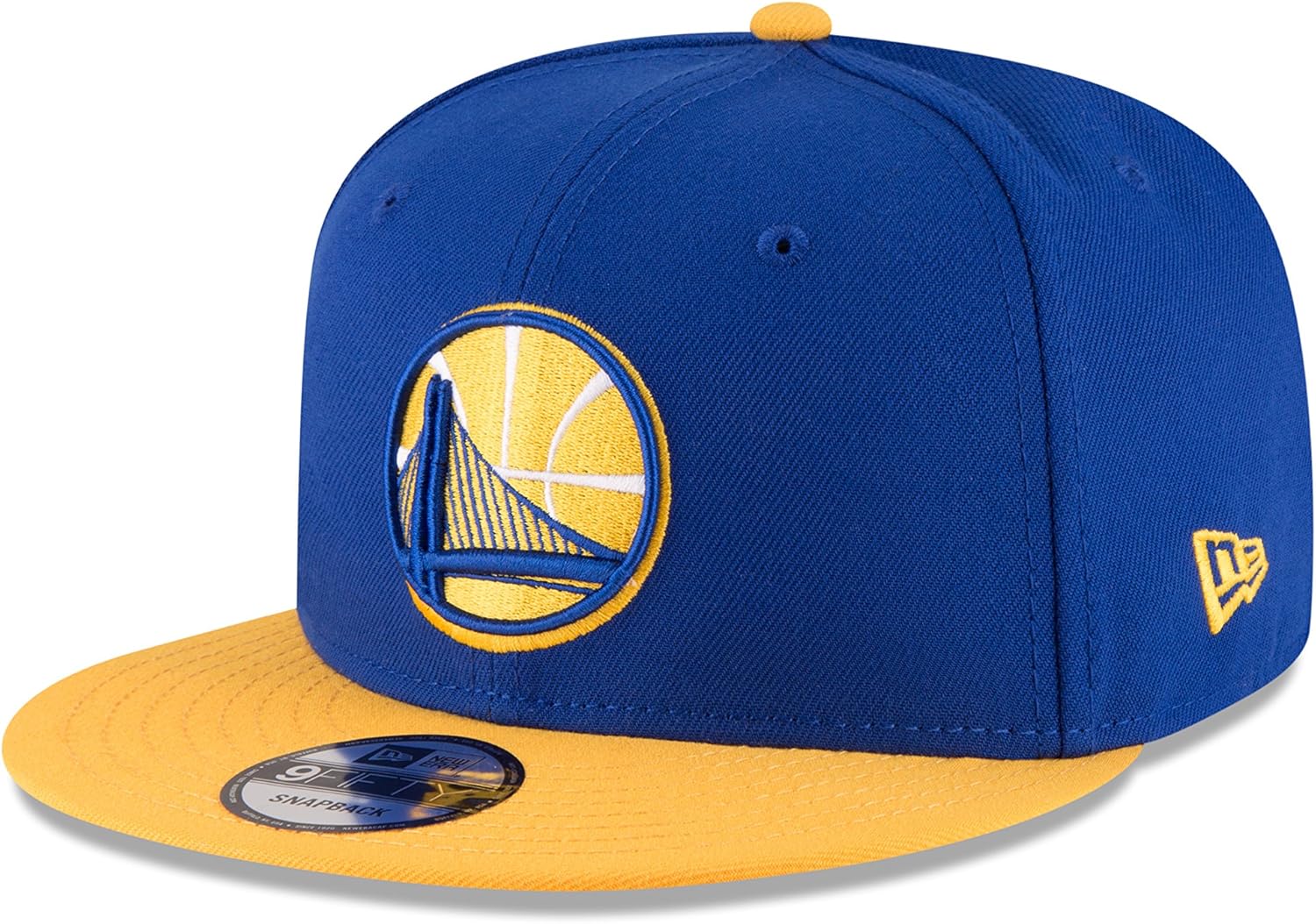 New Era NBA 9Fifty 2Tone Heather Snapback Cap Golden State Warriors One Size Royal