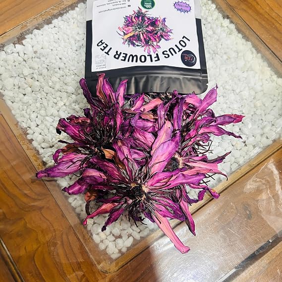 Red Lotus Flowers Tea 1oz(28g) Whole Dried Flower Tea