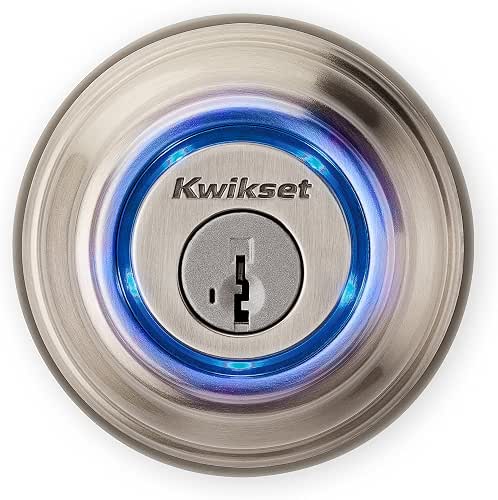 Kwikset Kevo (2nd Gen) Touch-to-Open Bluetooth Smart Lock in Satin