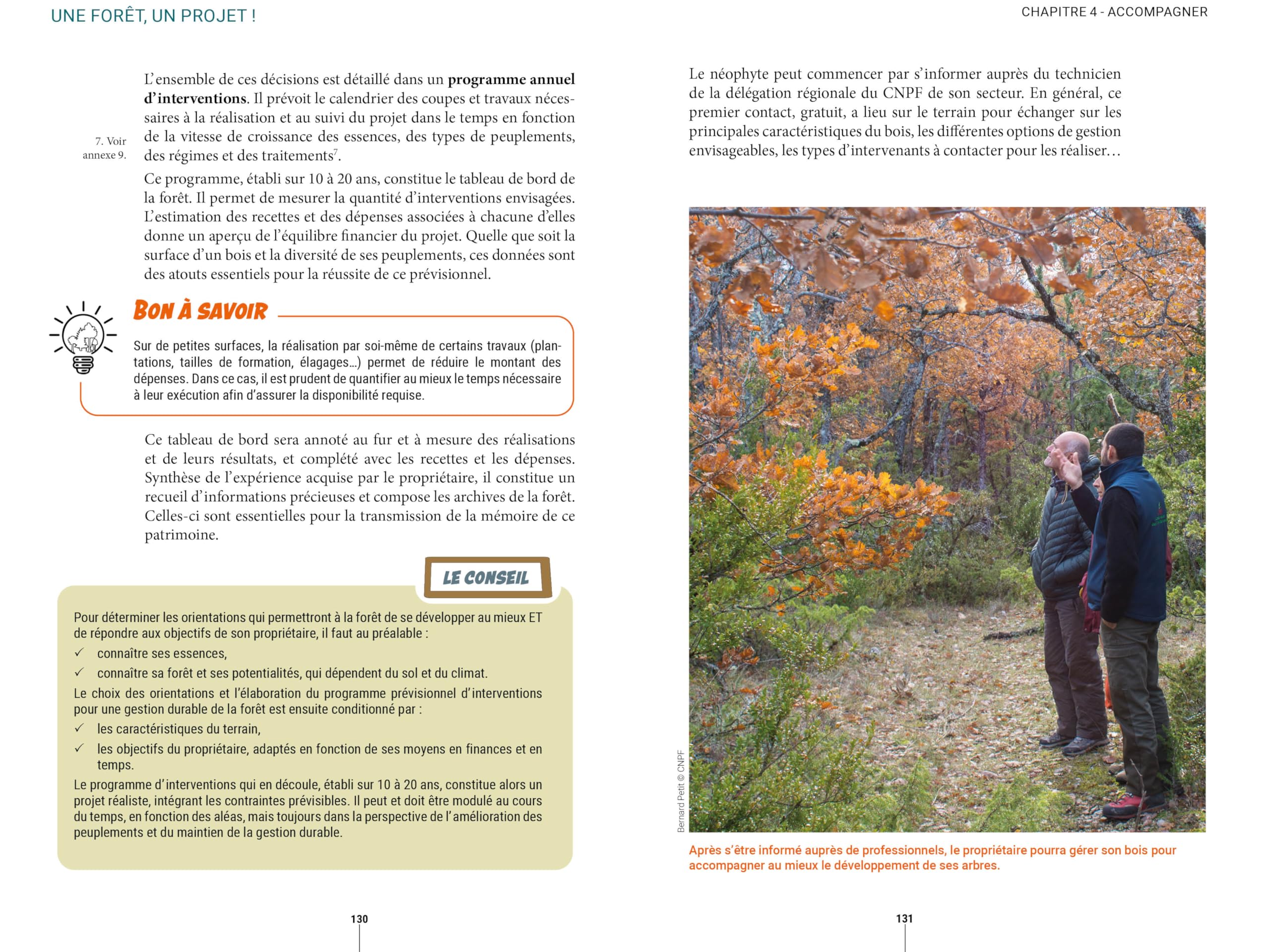 Une forêt, un projet !: Guide pratique du forestier