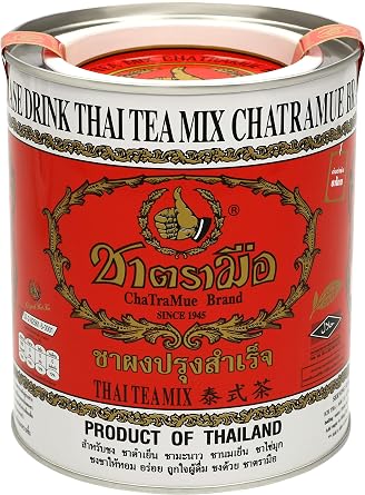 Number One Brand Thai Tea Mix Tin Can 200 Grams
