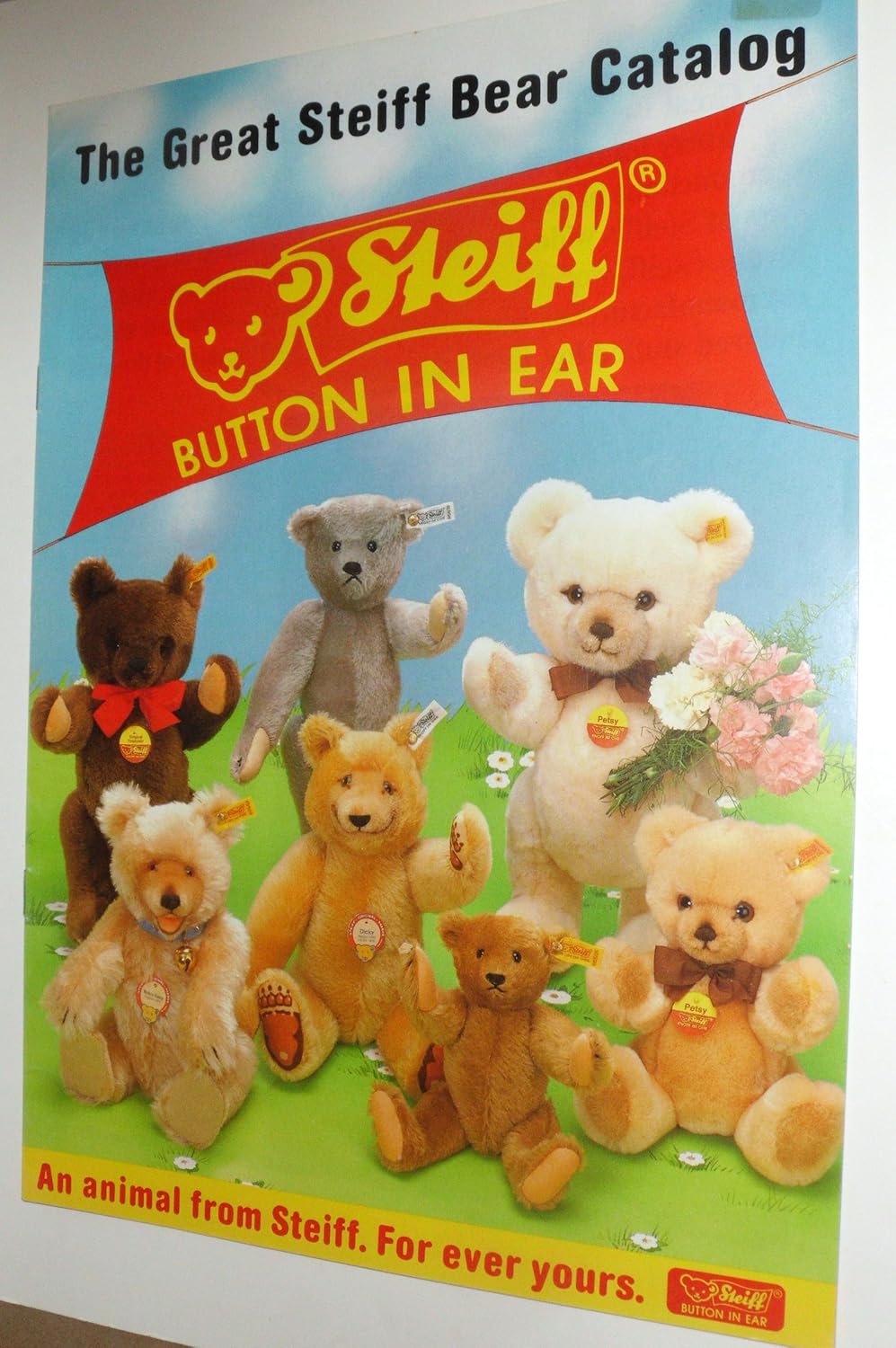 The Great Steiff Bear Catalog Button in Ear unknown author Amazon