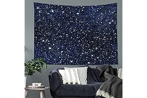 Imirell Navy Blue Tapestry: Weaving a Cosmic Tapestry