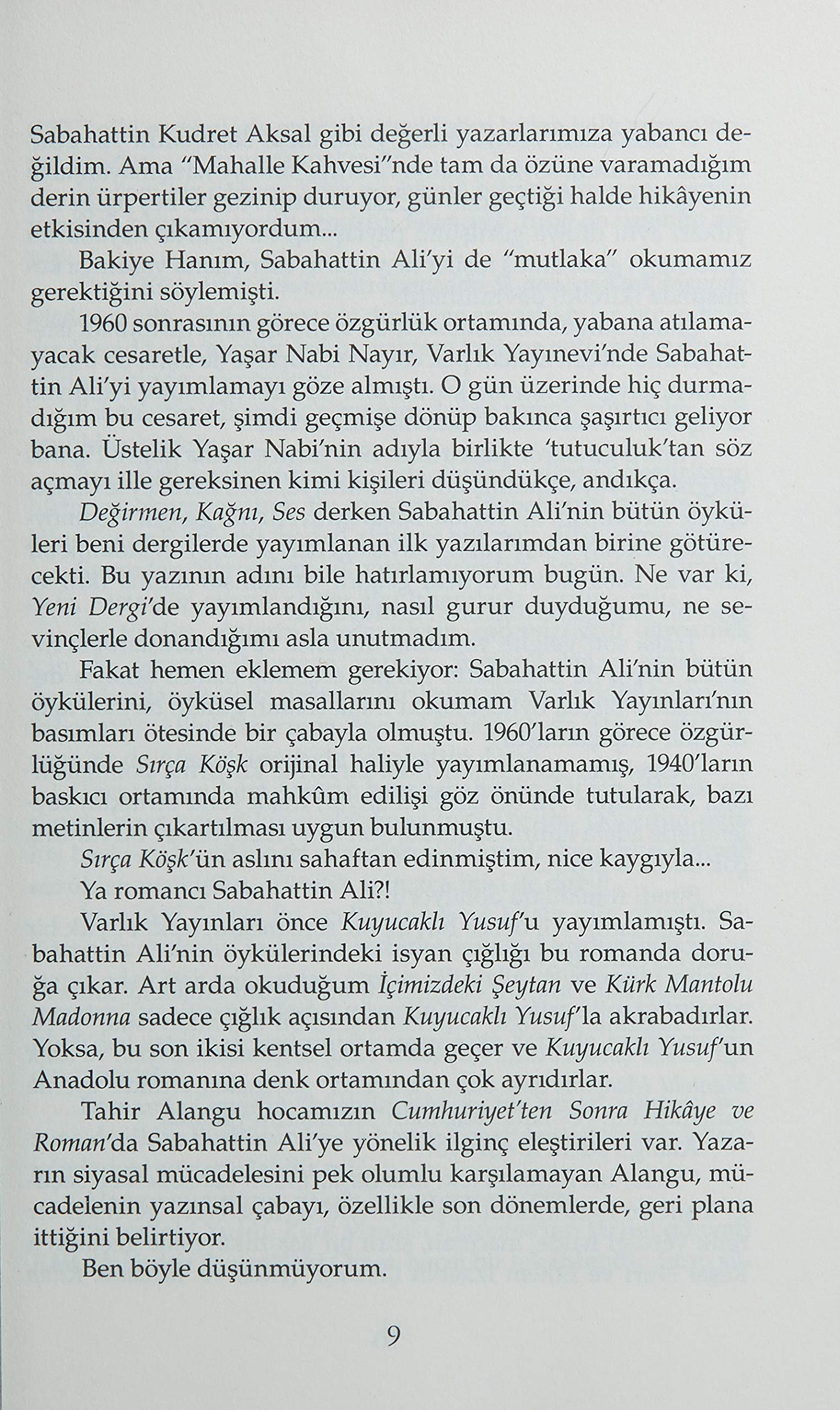 Icimizdeki Seytan (Der Dämon in uns): Bütün yapitlari