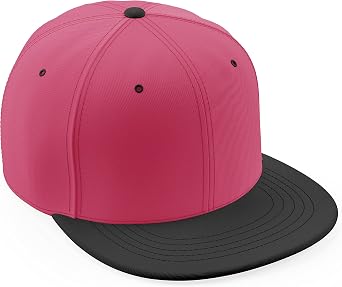 Daxton Classic Blank Snapback Flat Bill Visor Hat Cap One Size قابل للتعديل مرة أخرى