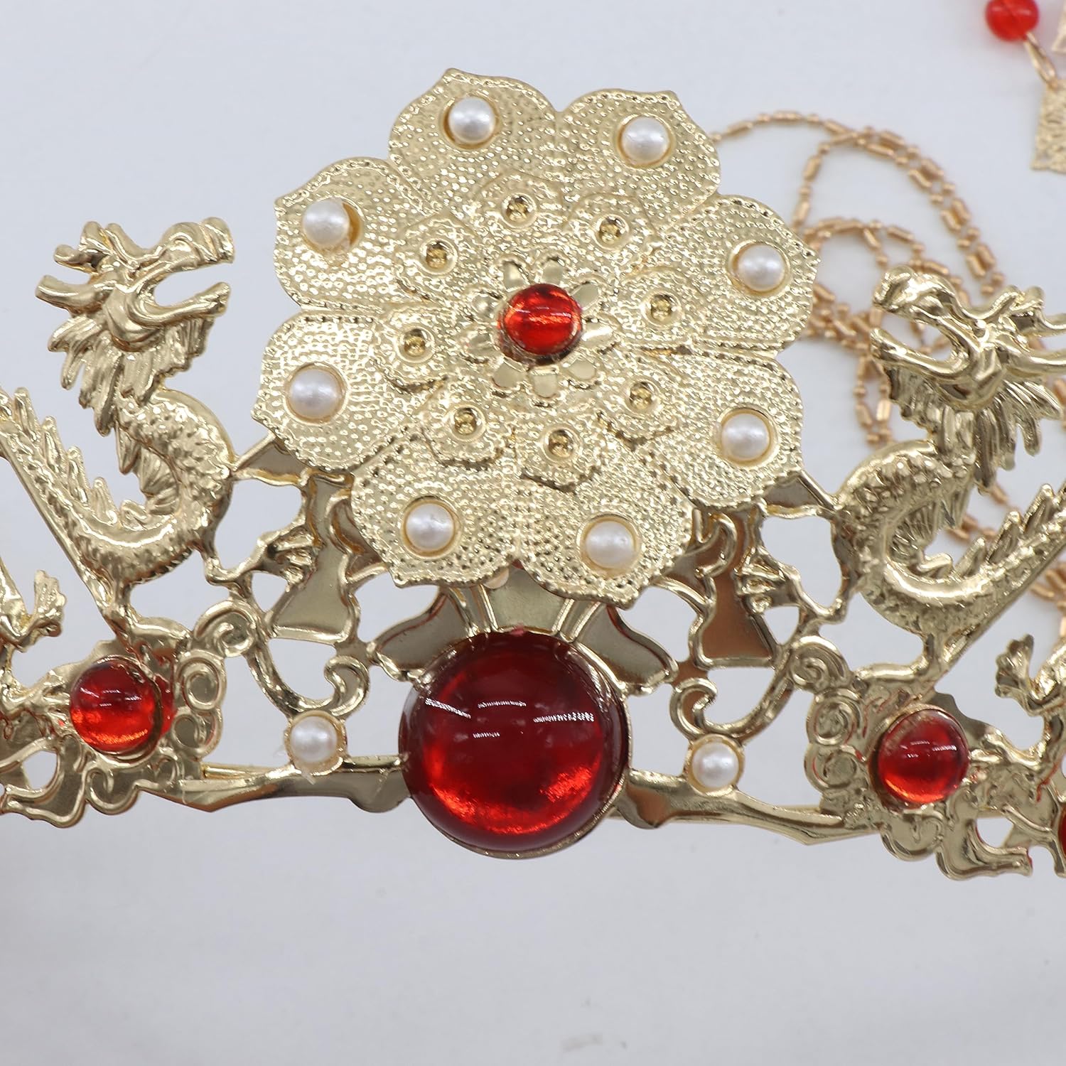 Leadigol Chinese Style Flower Step Shake Ancient Style Tassel Hairpins Antique Simple Classic Women Hair Fork Hair Disk image 5
