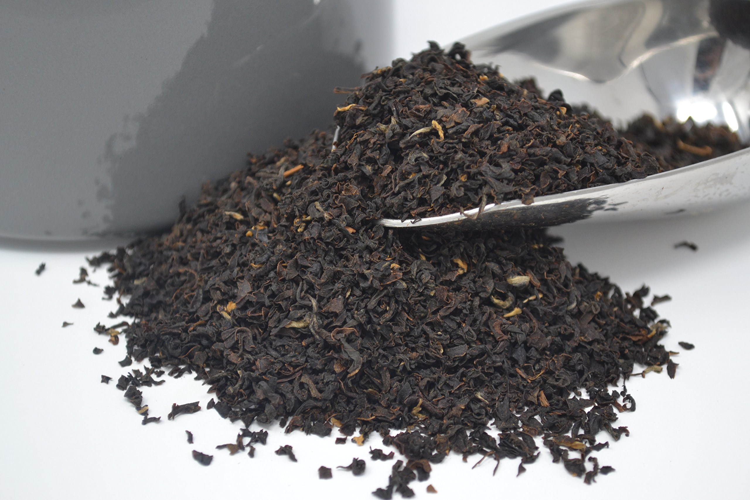 Bout A Bean Assam Black Tea – Loose Leaf, Aged Broken Orange Pekoe, Pure & Natural, Vegan, Dairy Free, 1 Year Expiration