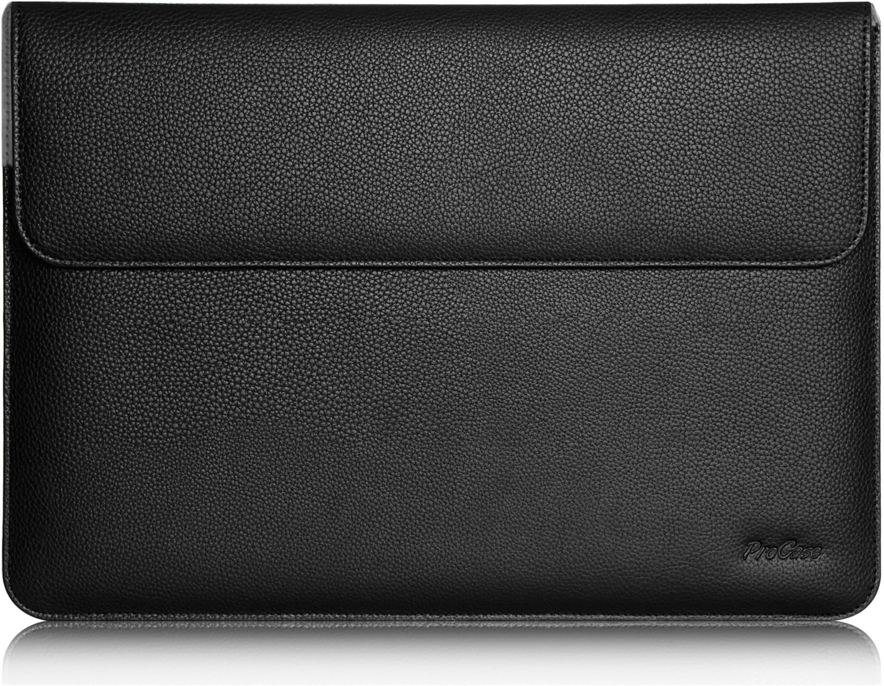 ProCase Google Pixel C Case Sleeve, Wallet Sleeve Case for 10.2 inch Google Pixel C Tablet Laptop/iPad Pro 9.7 / iPad 9.7 2017/2018, Compatible with Google Pixel C Keyboard (Black)