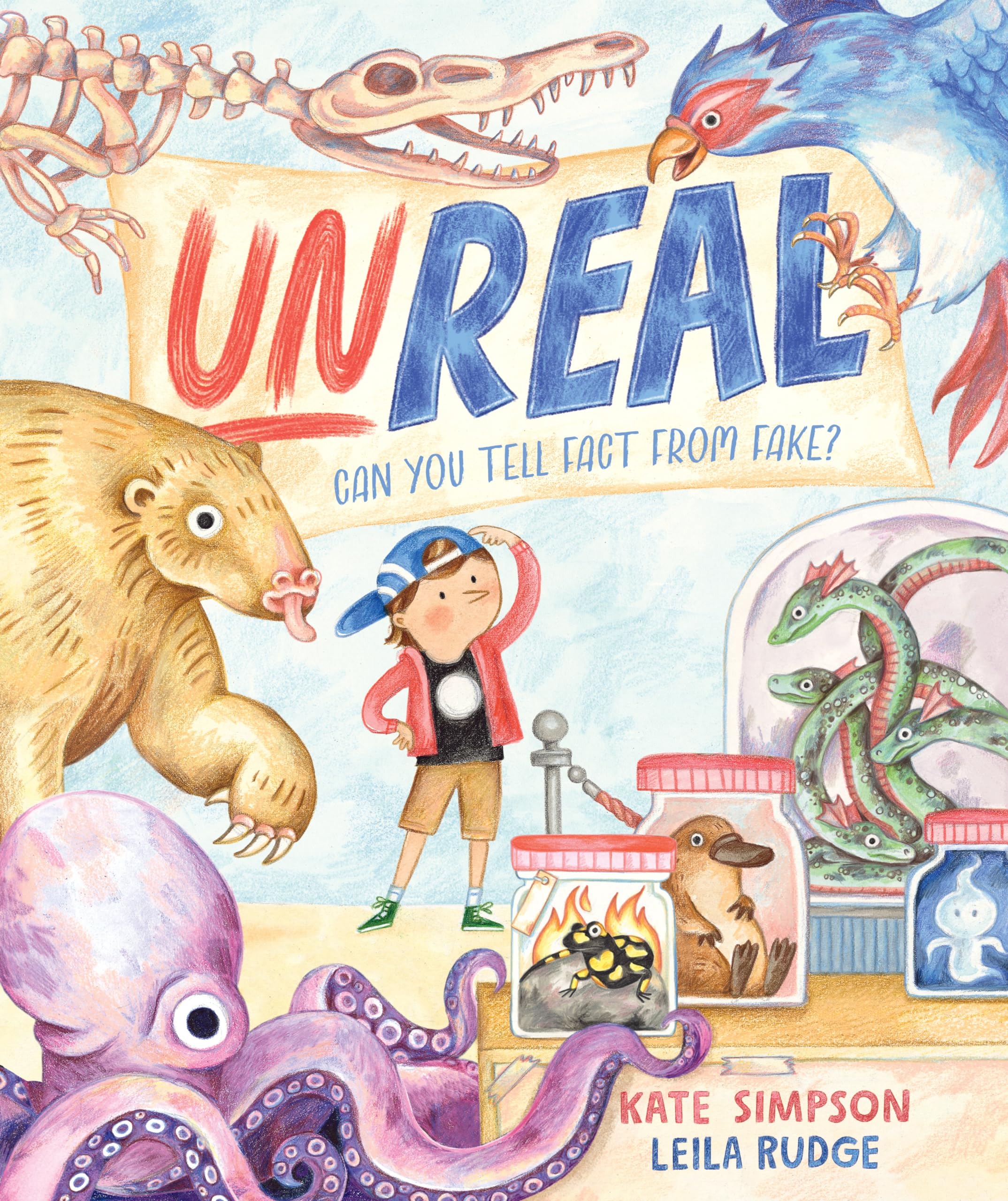 Unreal by Kate Simpson HARDBACK 9781761180347