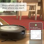 iRobot Roomba Combo j5 Robot Vacuum & Mop – Identifies and Avoids Obstacles Like Pet Waste & Cords, Clean by Room with Smart Mapping, Works with Alexa, Ideal for Pet Hair