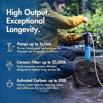 Katadyn Explorer 2-Stage Hand Pump Water Filter