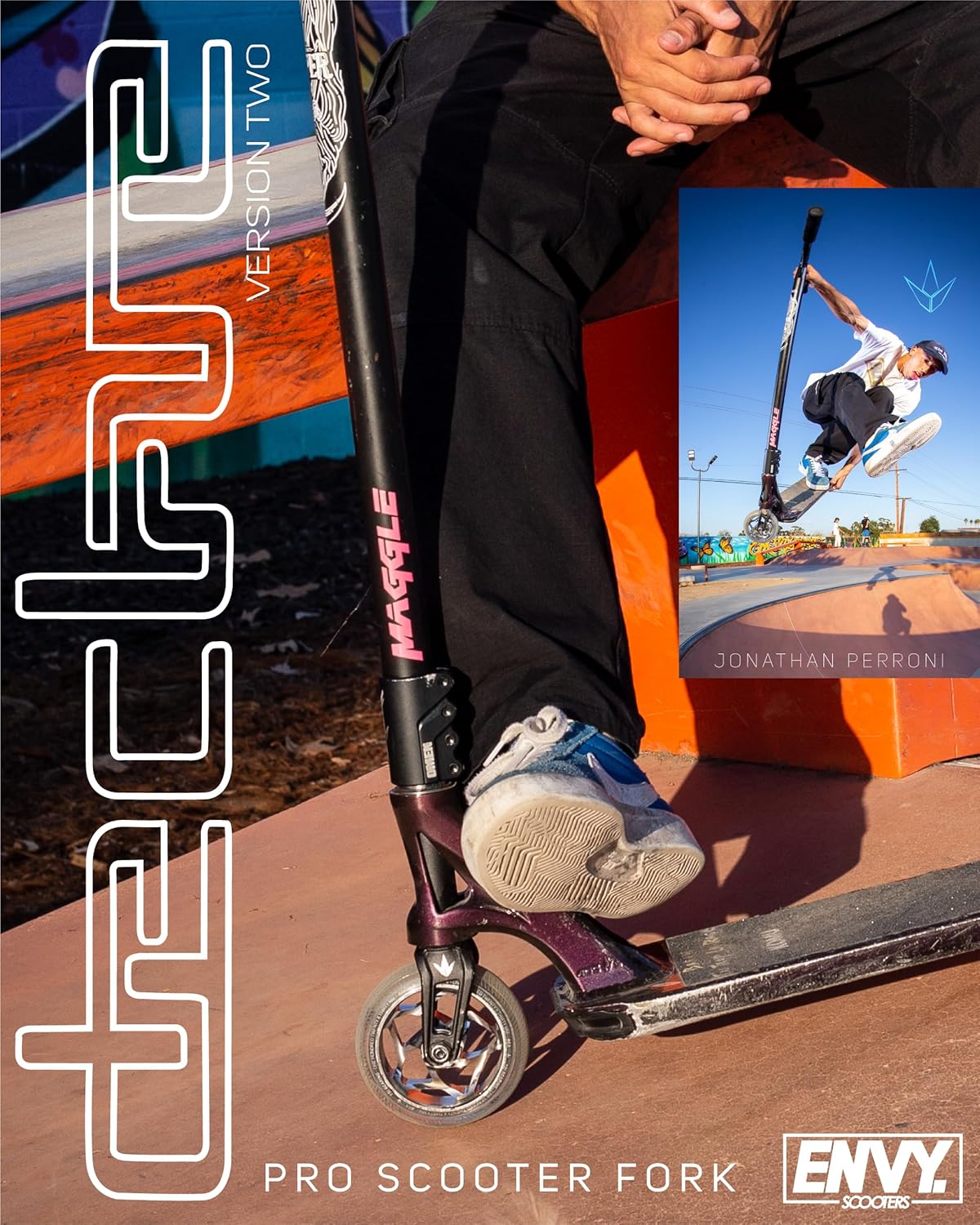 Envyscooters Declare V2 Forks | IHC or SCS for Park & Street Stunt Scooters