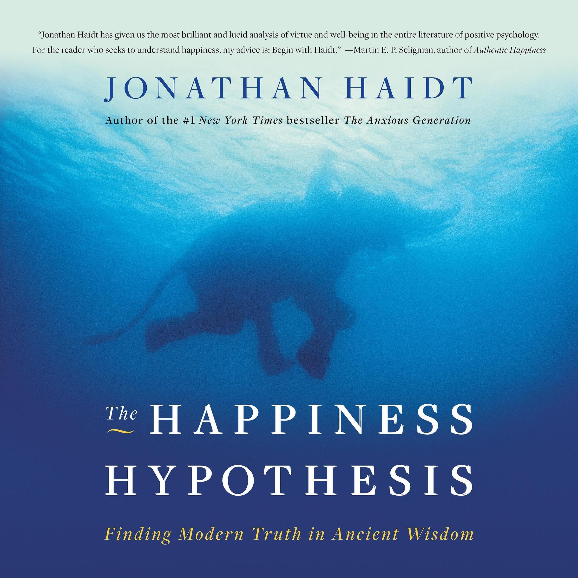Cover art for The Happiness Hypothesis
