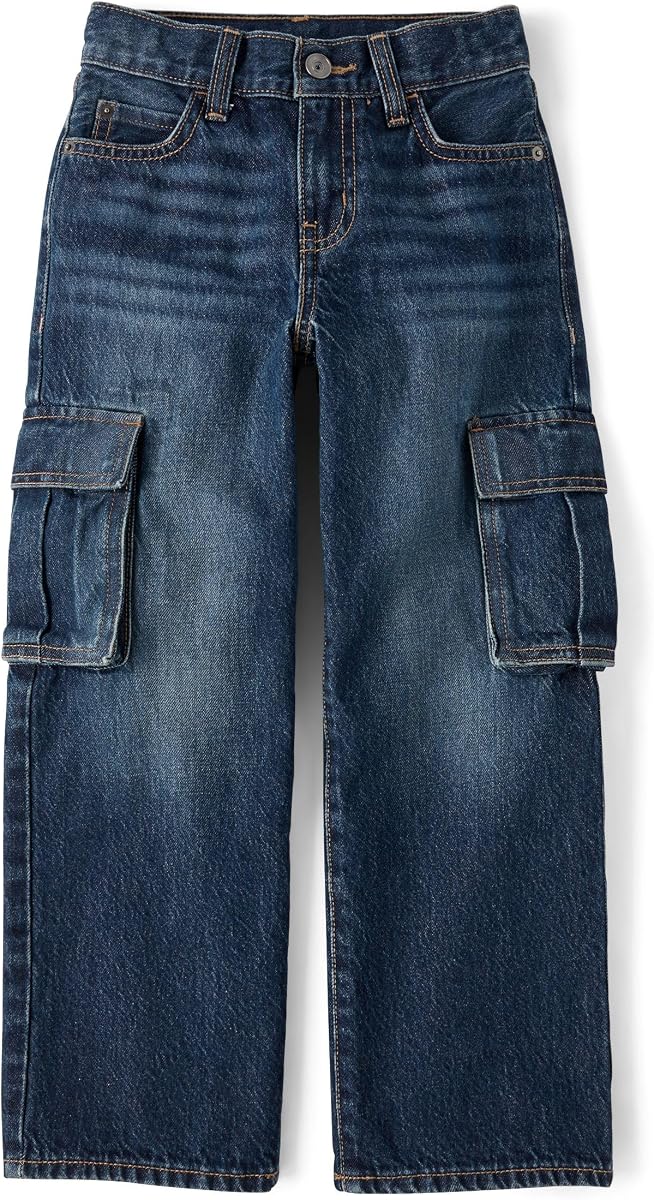 Boys' and Toddler Baggy Cargo Jeans