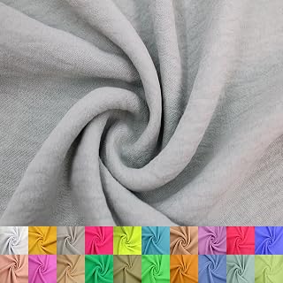 야드 단위의 Air Flow CEY 원단 - 100% 폴리에스터, 신축성 없음, 너비 149.9cm(59인치), 드레스, 상의, 의류, 바느질 및 DIY 공예용 160 GSM 경량 통기성 원단