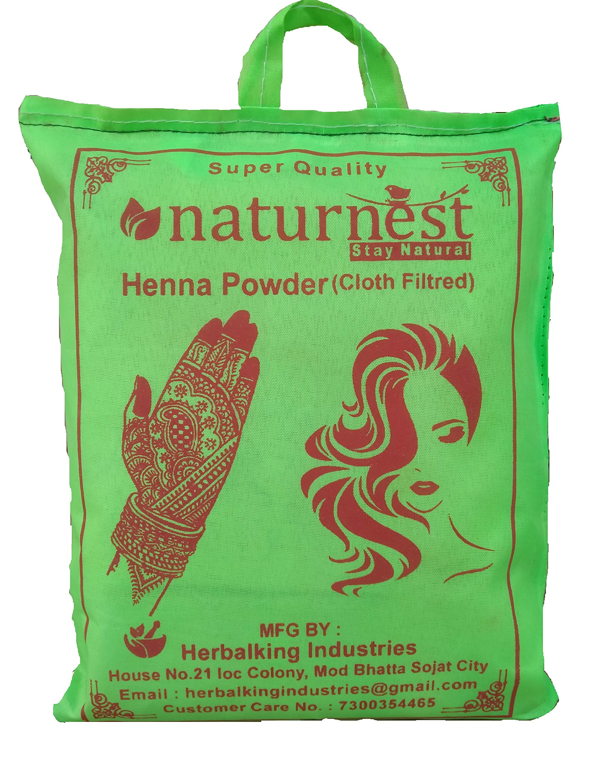 Naturenest naturals 100% Henna Herbal Powder for Hair Growth, Natural & Shiny Hair, Reduce Hair Fall 200 gm-picture-35