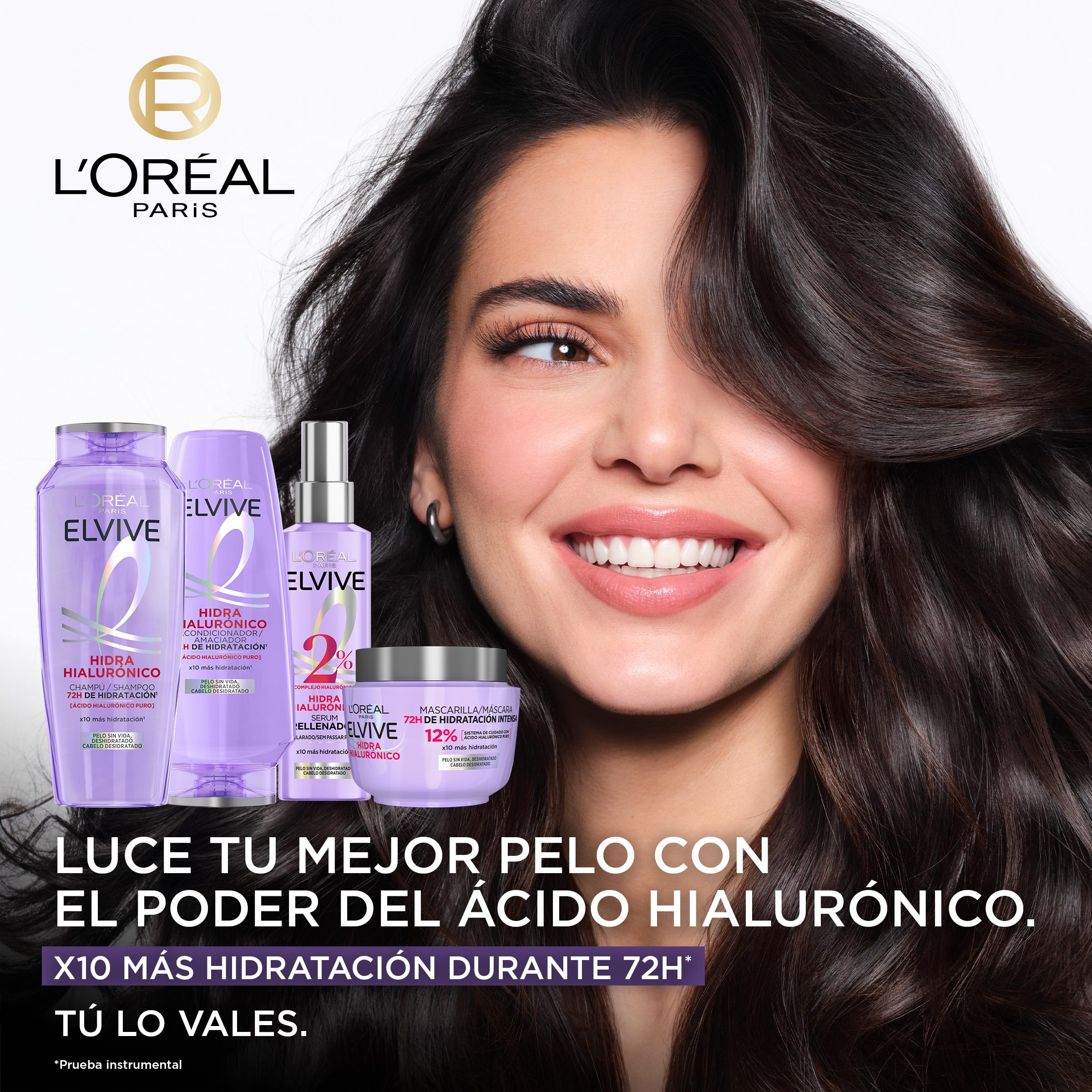 L'Oréal Paris Elvive Hyaluron Mascarilla 300Ch250+Siero, Paese d'origine: ‎Spagna