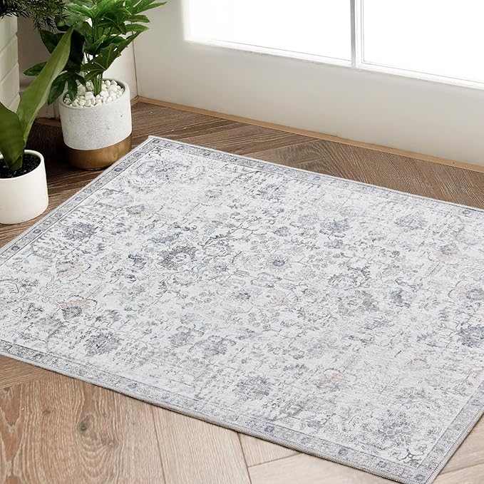 Amazon.com: COLLACT Area Rug 2x3 Doormat Vintage Rug Indoor Floor ...