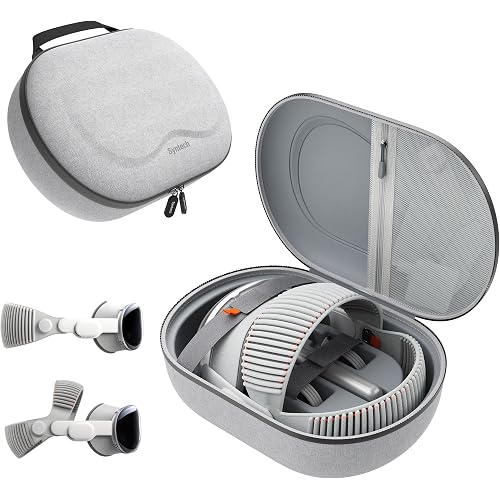 Syntech Hard Carrying Case for Apple Vision Pro M5/M2 & Accessories - Gray