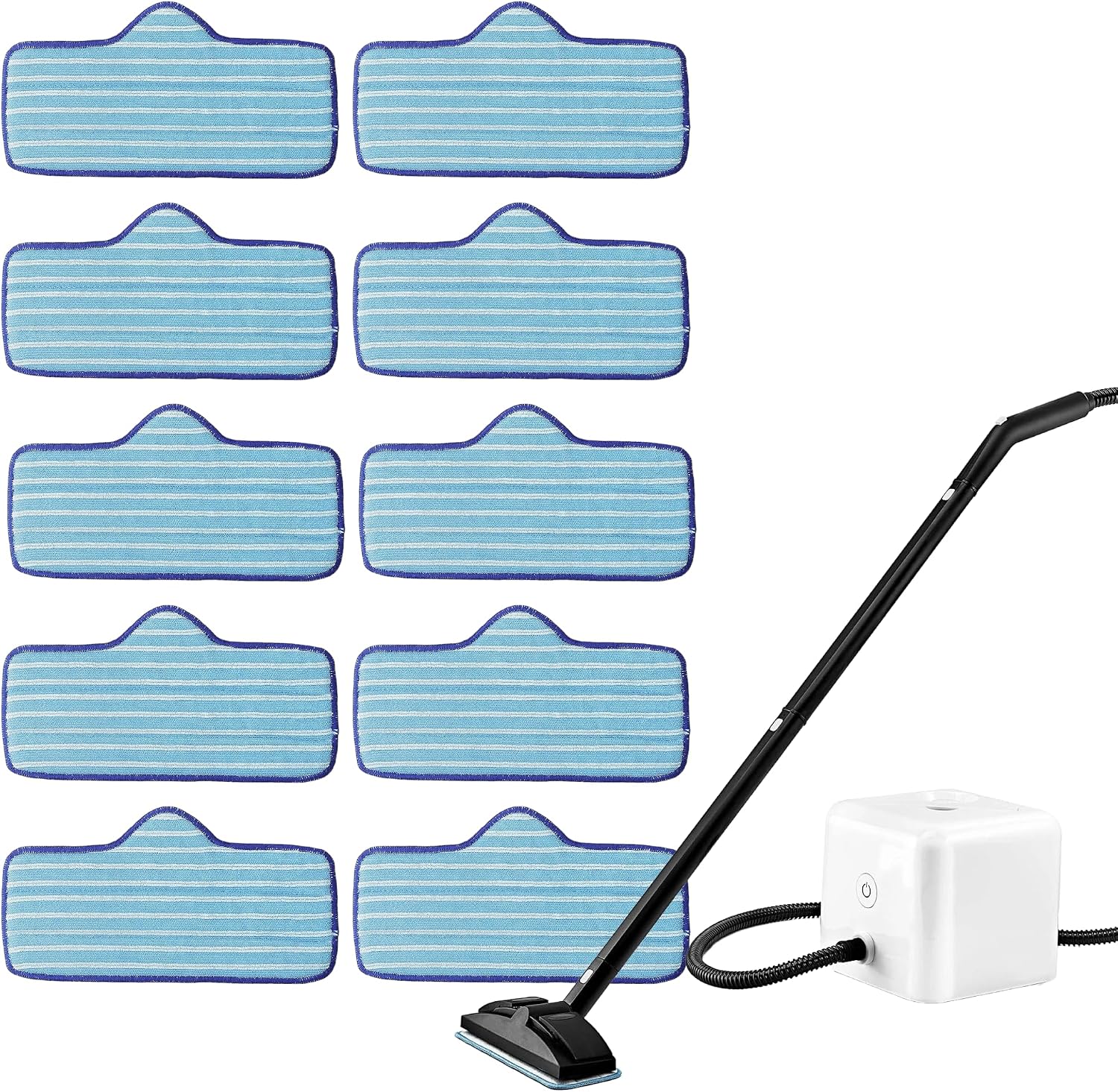 BlueStars 10-Pack Microfiber Steam Mop Pads for Dupray Neat Steam Cleaner