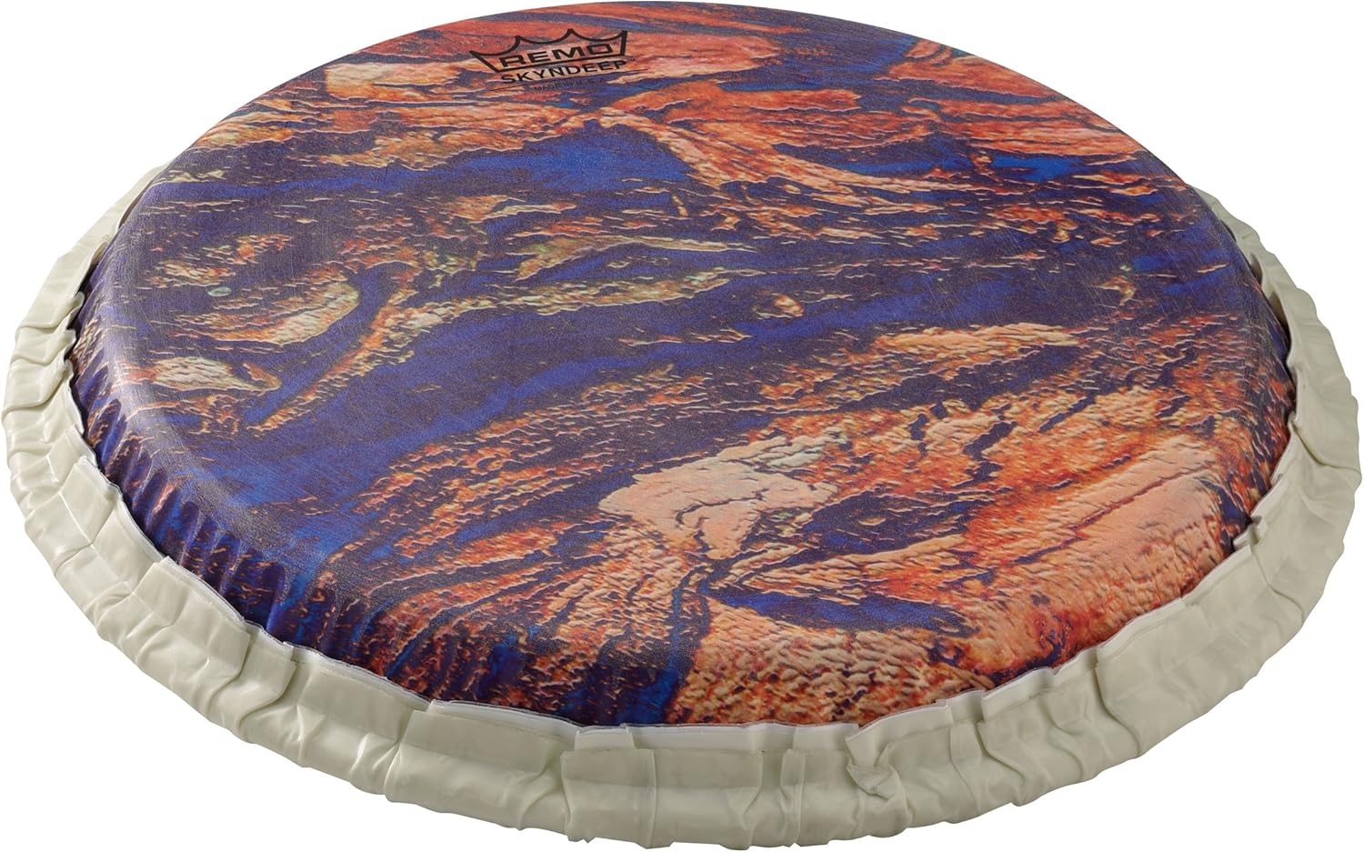 REMO Conga Drumhead, Tucked, 11.75", SKYNDEEP®, Petrified Cave" Graphic
