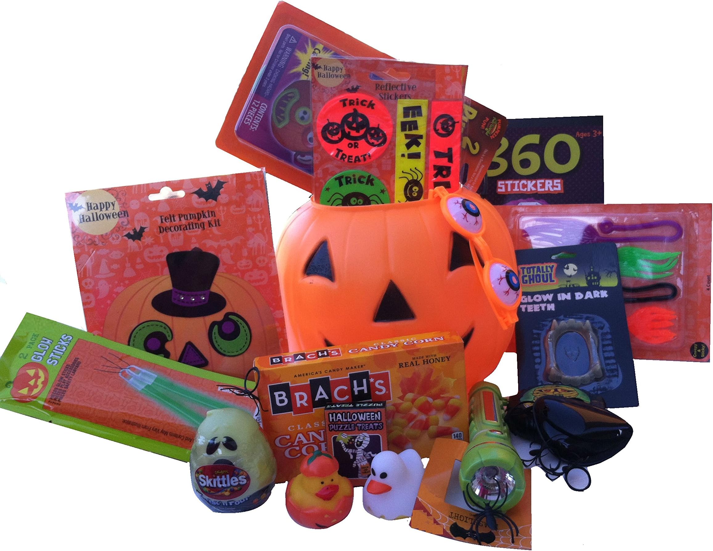 Treats No Tricks ~ Filled Halloween Gift Bag ~ for Everyone