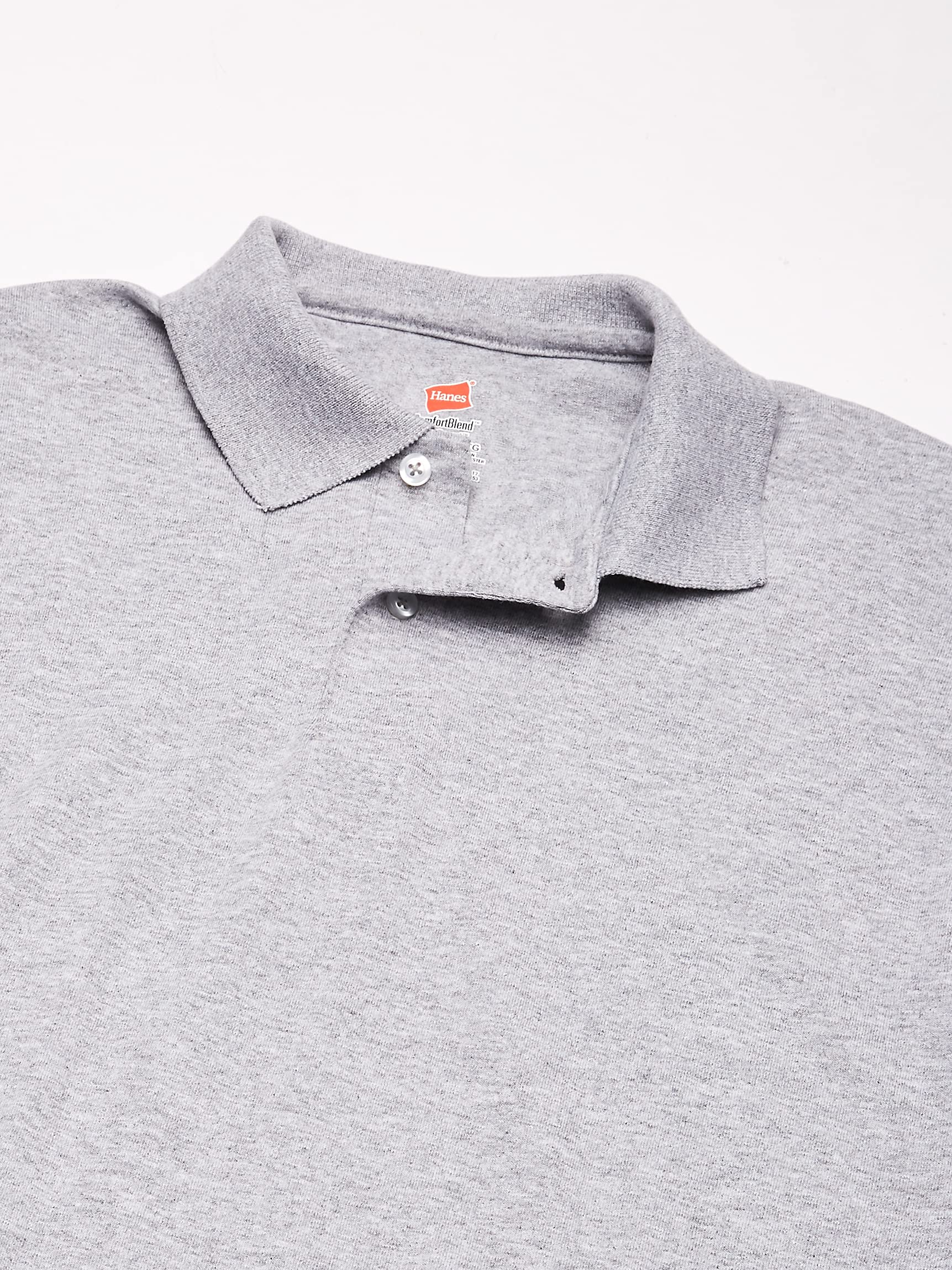 Hanes Polo à Manches Courtes Eco Smart en Jersey pour garçon