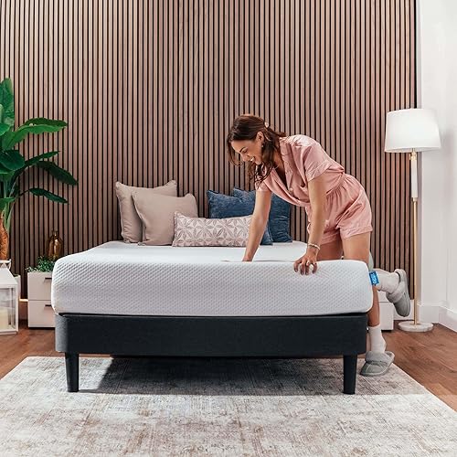 Nestl Green Tea - Colchón tamaño King de 8 pulgadas, colchón de espuma viscoelástica de grafito refrescante, colchón sin fibra de vidrio en una