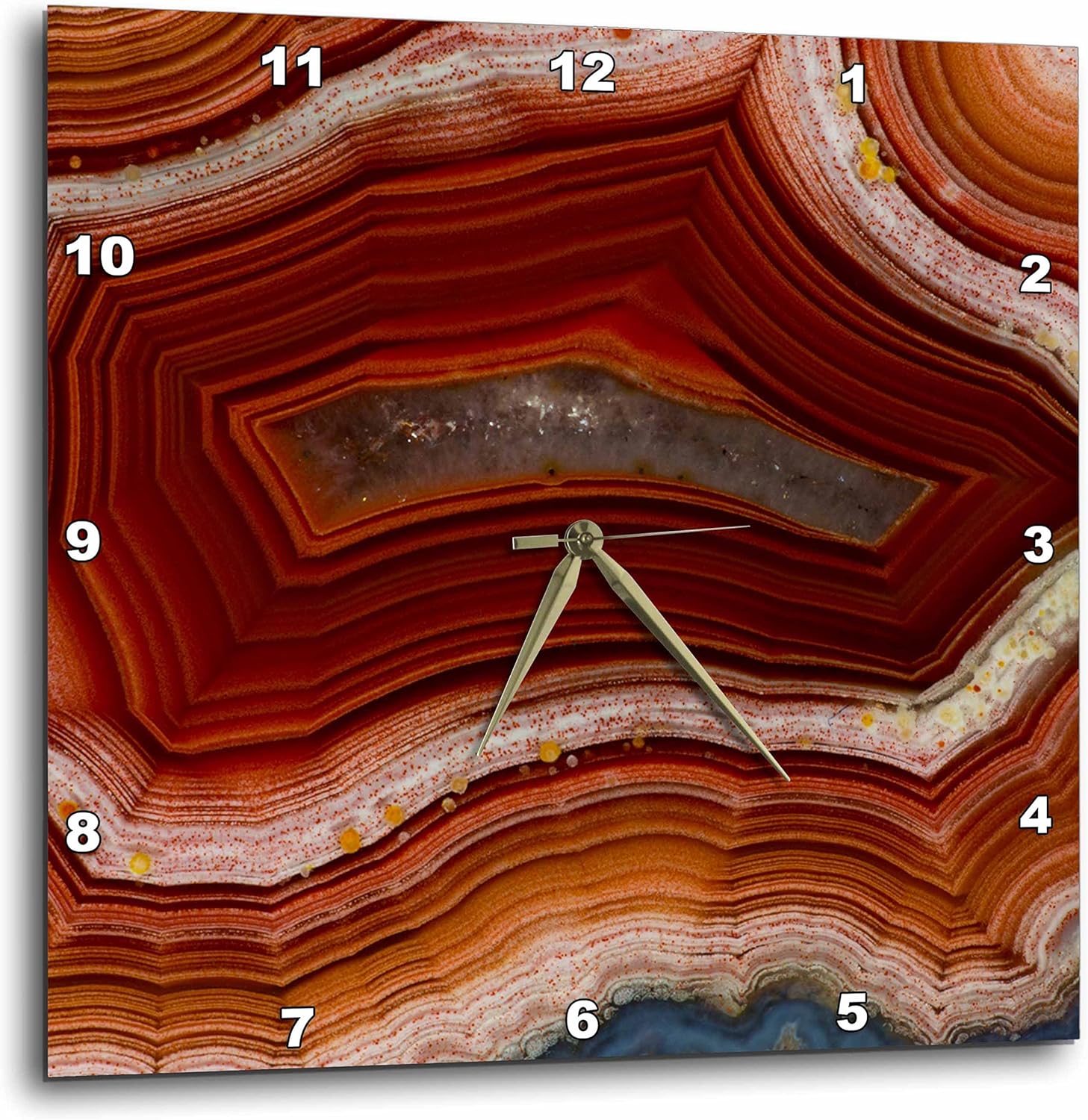 3D Rose DPP_231721_3 Banded Agate, 15" x 15"