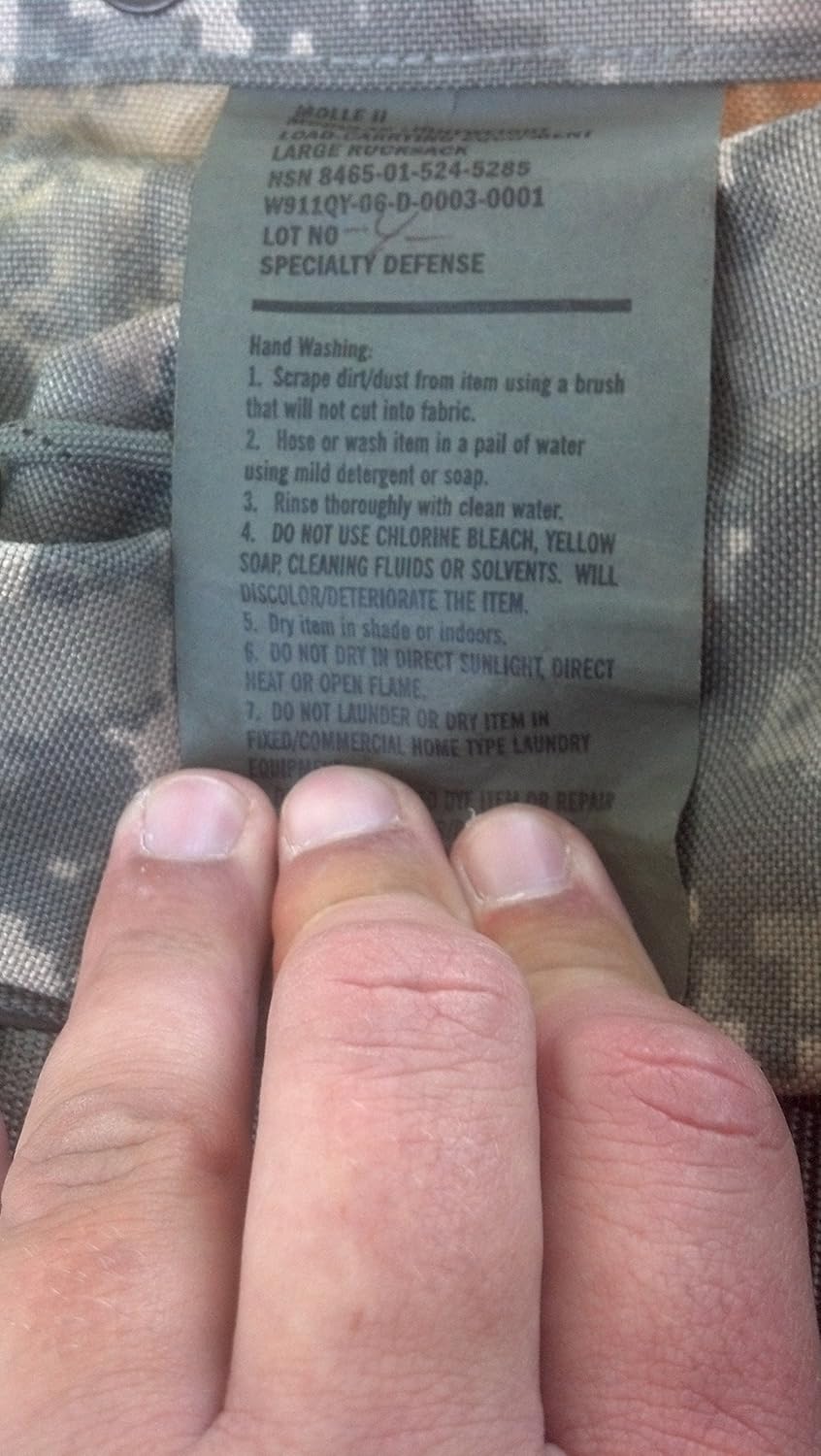 Molle Rucksack ACU Digital Previously Issued
