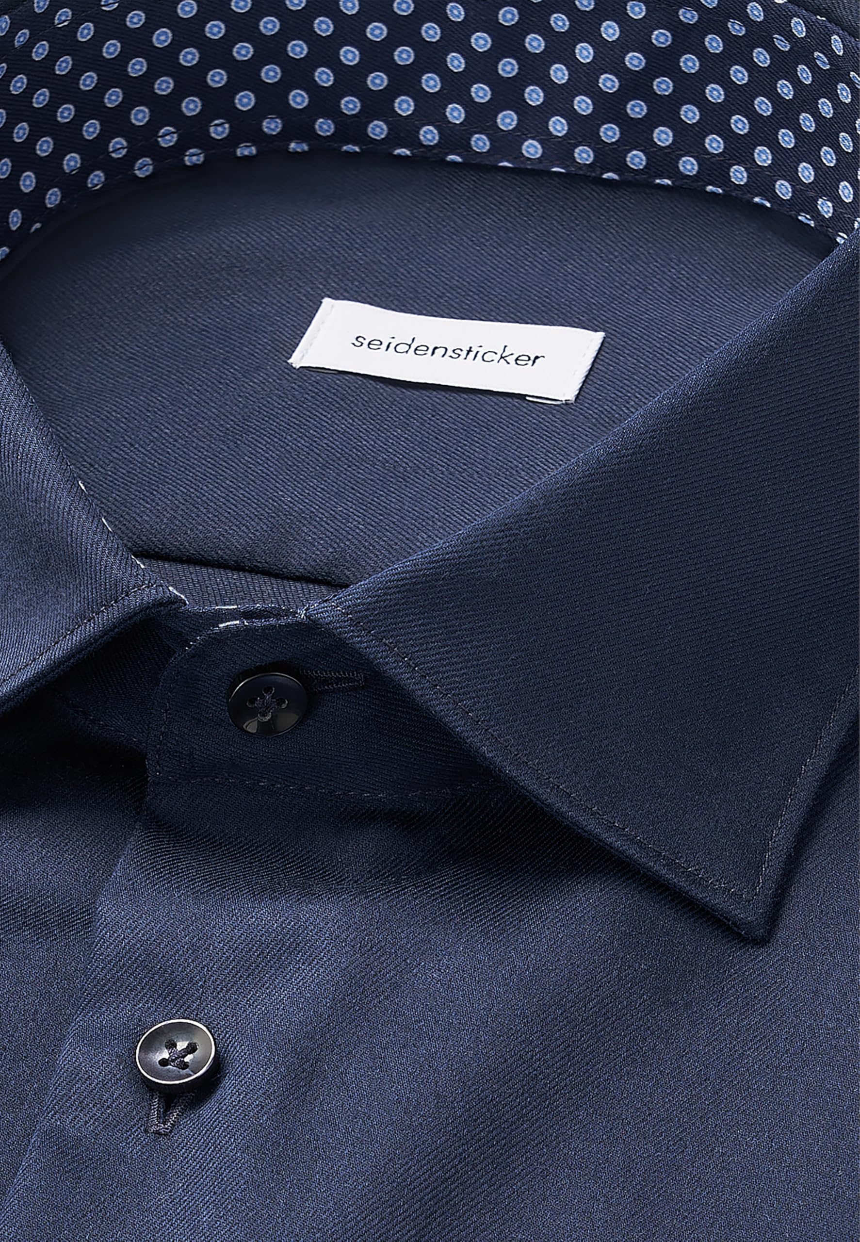 Seidensticker Herren Slim Fit Langarm Business Hemd