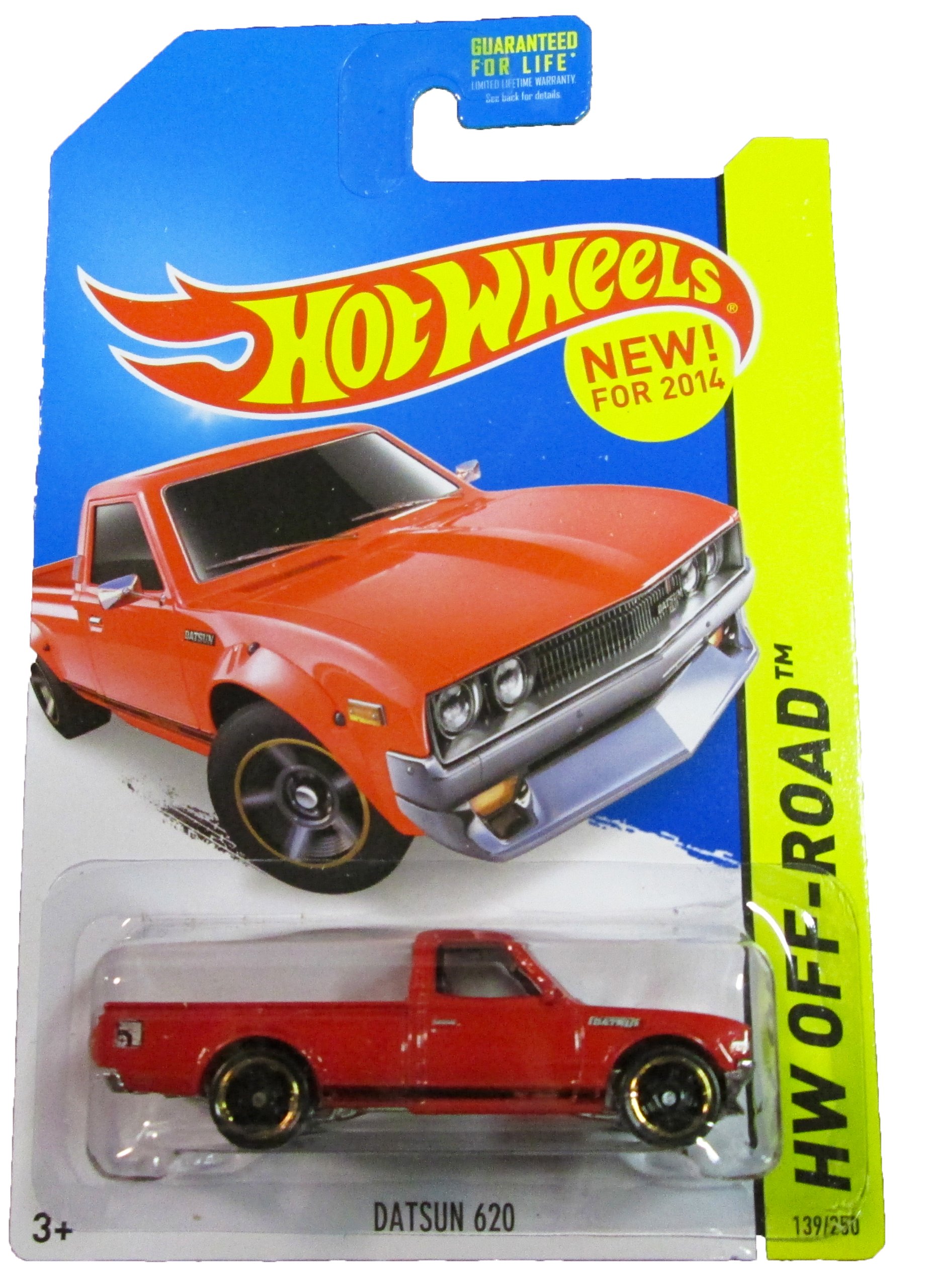 Hot Wheels 2014 HW Off-Road Datsun 620 139/250, Red